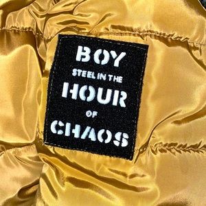 Homme Femme Knee-Length Chaos Coat